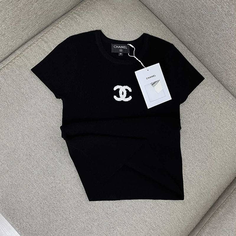 定番シャネル トップス ロゴTシャツ コピー shw66466